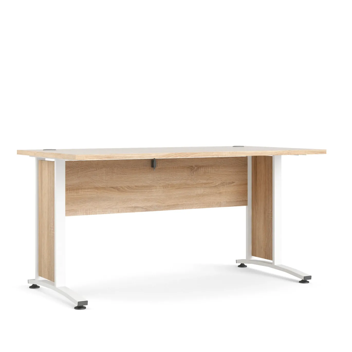 Kantoorbureau Prima Wit/Naturel 150x80cm - Giga Living