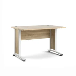 Kantoorbureau Prima Wit/Naturel 120x80cm - Giga Living