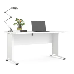 Kantoorbureau Prima Wit 150x80cm - Giga Living