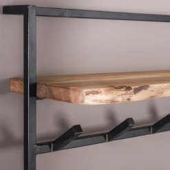Kapstok Air Solid 12 Haken Hoedenplank - Giga Meubel