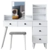 Kaptafel Bulun Wit Incl. Kruk