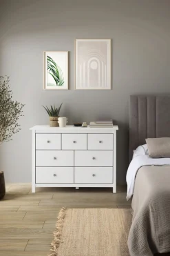 Kast Berna 4L3L Wit - Giga Meubel