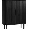 Kast Cavo Zwart Eiken - Giga Living