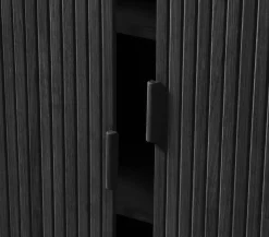 Kast Cavo Zwart Eiken - Giga Living