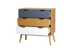 Kast Cusco 3L Wax/t, Grijs-wit - Giga Meubel