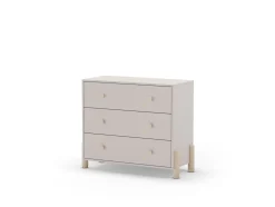 Kast Enola 3L Crème/wit Wax - Giga Meubel