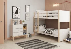 Kast Esteban 3L2v Wit Wax - Giga Meubel