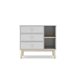 Kast Esteban 3L2v Wit Wax - Giga Meubel
