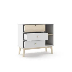Kast Estefania 3L2v Wit Wax - Giga Meubel