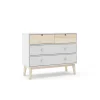 Kast Estefania 2+2L Wit Wax - Giga Meubel