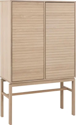 Kast Klevik Eikenfineer Wit 150cm - Giga Living