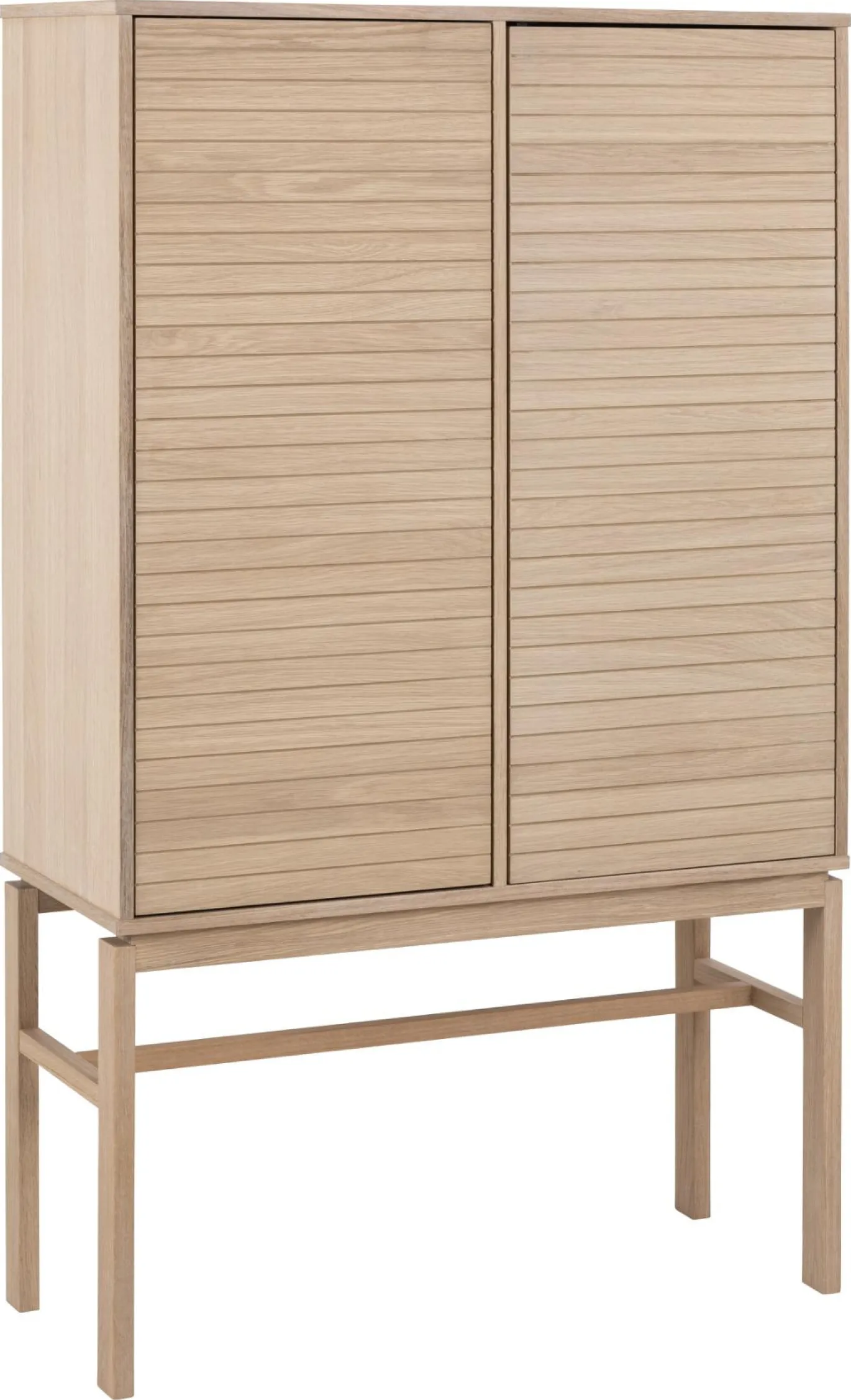 Kast Klevik Eikenfineer Wit 150cm - Giga Living