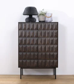 Kast Latina Espresso Glazen - Giga Living