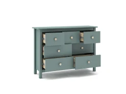 Kast Max 4+3L Petrol Groen - Giga Meubel