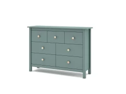 Kast Max 4+3L Petrol Groen - Giga Meubel
