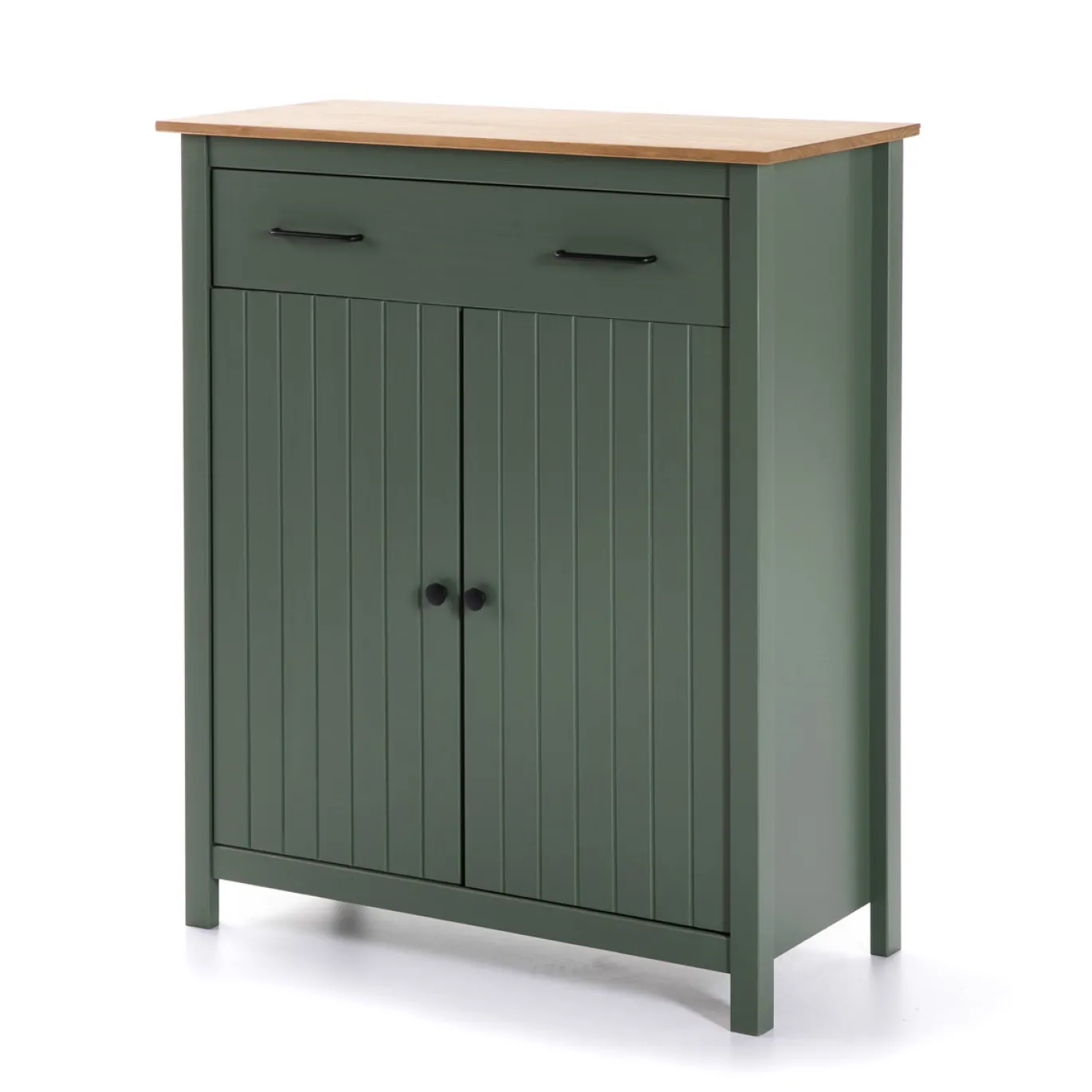 Kast Miranda 2d1dr Groen Wax - Giga Meubel