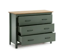 Kast Miranda 3L Groen Wax - Giga Meubel