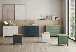 Kast Miranda 3L Groen Wax - Giga Meubel