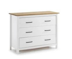 Kast Miranda 3L Wit Wax - Giga Meubel
