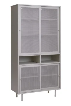 Kast Veep Greige Metaal 180cm - Giga Living