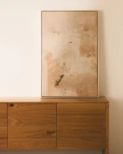 Kave Home Abstract Schilderij Silpa Beige 60x90cm