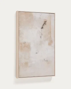 Kave Home Abstract Schilderij Silpa Beige 60x90cm