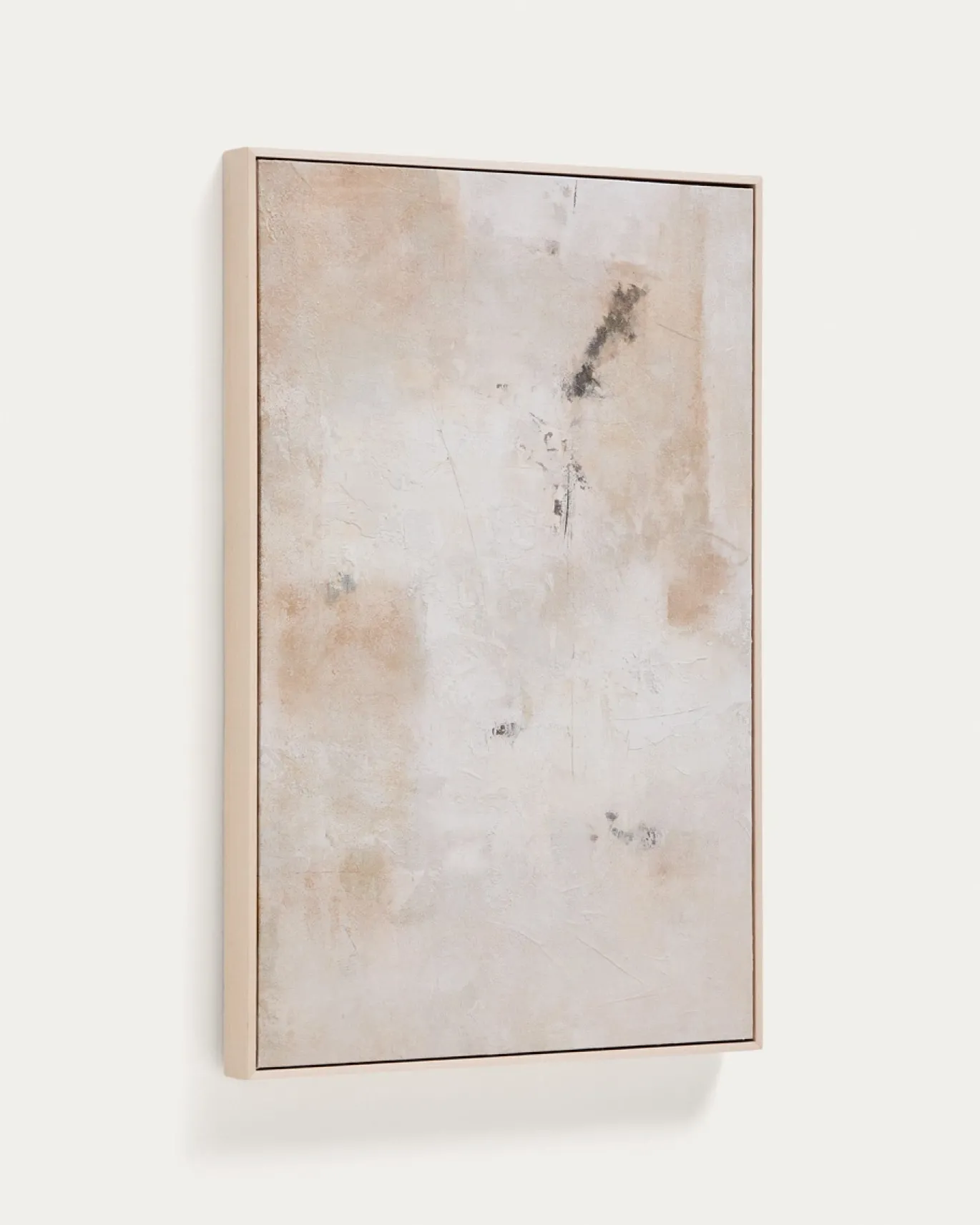Kave Home Abstract Schilderij Silpa Beige 60x90cm