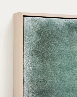 Kave Home Abstract Schilderij Selnar Groen 60x90cm