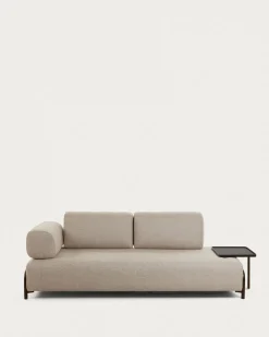 Kave Home Armleuning Bank Compo Beige