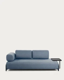 Kave Home Armleuning Bank Compo Blauw