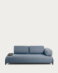 Kave Home Armleuning Bank Compo Blauw