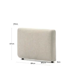 Kave Home Armleuning Neom Beige