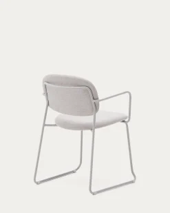 Kave Home Armstoel Meli Chenille Beige