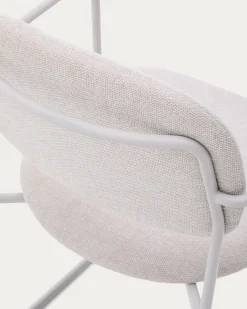 Kave Home Armstoel Meli Chenille Beige