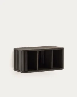 Kave Home Badkamermeubel Mailen Essenfineer Donkerbruin 90x45cm