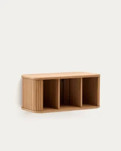 Kave Home Badkamermeubel Mailen Essenfineer Naturel 90x45cm