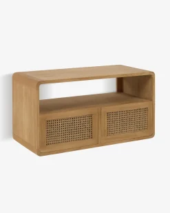 Kave Home Badkamermeubel Sabiela Massief Teakhout 86x45cm