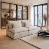 Kave Home Bank Anarela Linnen Beige 220cm