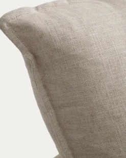 Kave Home Bank met Armleuning Anarela Linnen Beige 180cm