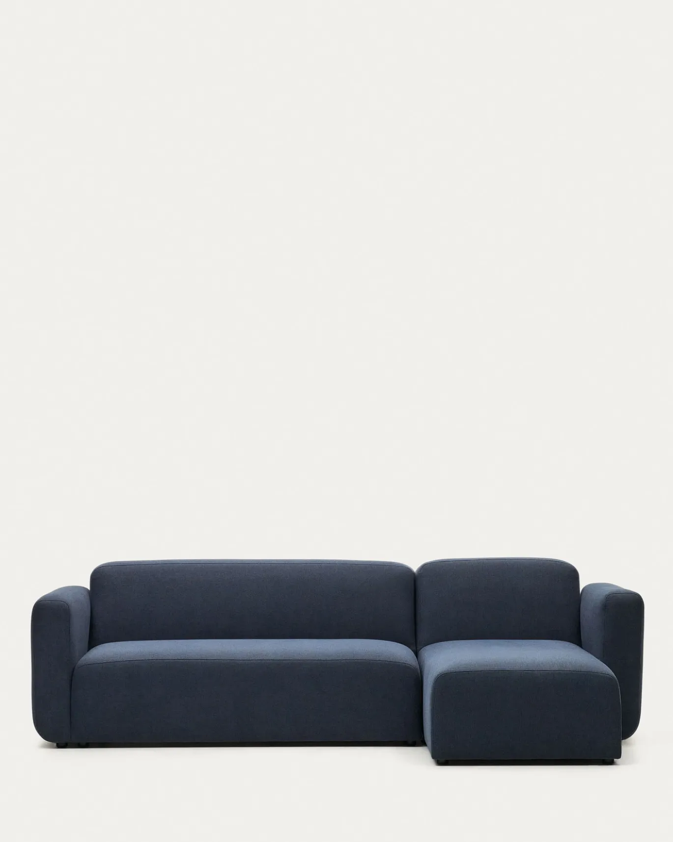 Kave Home Bank Neom Modulaire 3 Zits Chaise Longue Rechts/links Blauw 263cm