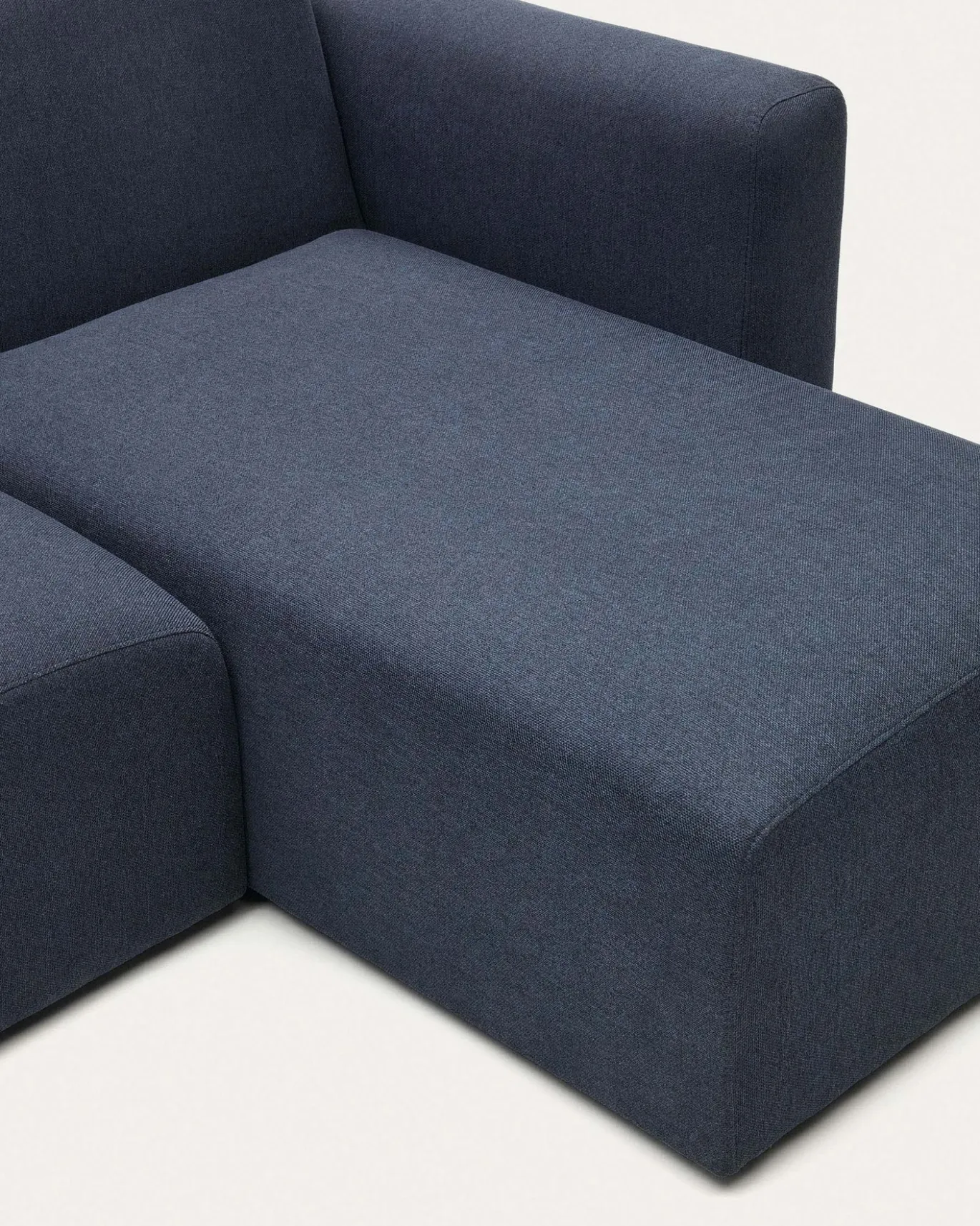 Kave Home Bank Neom Modulaire 3 Zits Chaise Longue Rechts/links Blauw 263cm