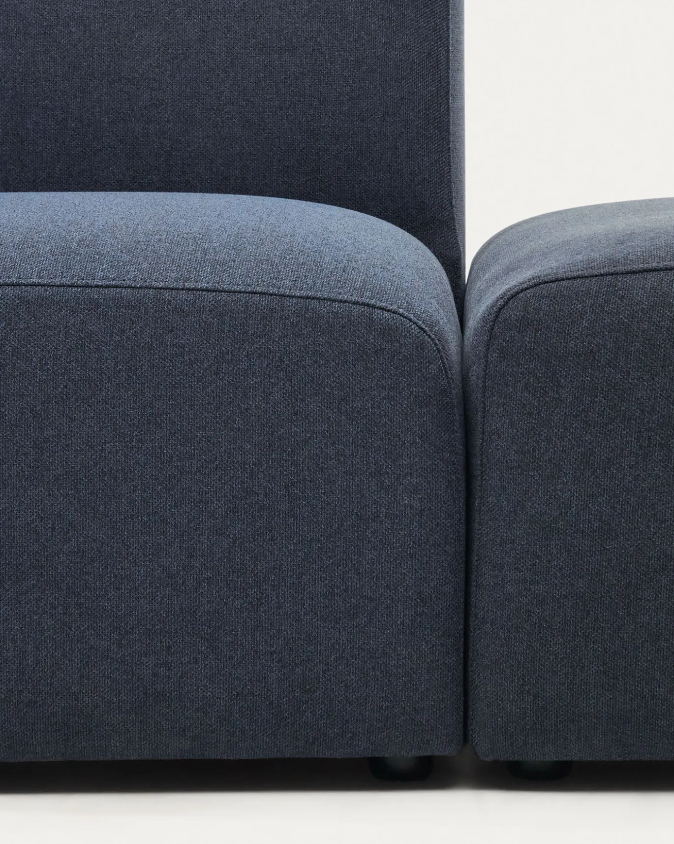 Kave Home Bank Neom 1-zits Modulair Blauw Eindstuk 169cm