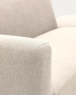 Kave Home Bank Neom 2-zits Modulair Beige Eindpaneel 244cm