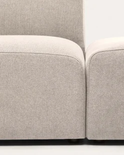 Kave Home Bank Neom 2-zits Modulair Beige Eindpaneel 244cm