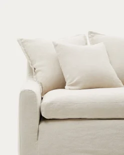 Kave Home Bank Zenira 3-Zits Beige