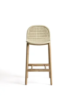 Kave Home Barkruk Alipa Acaciahout Beige