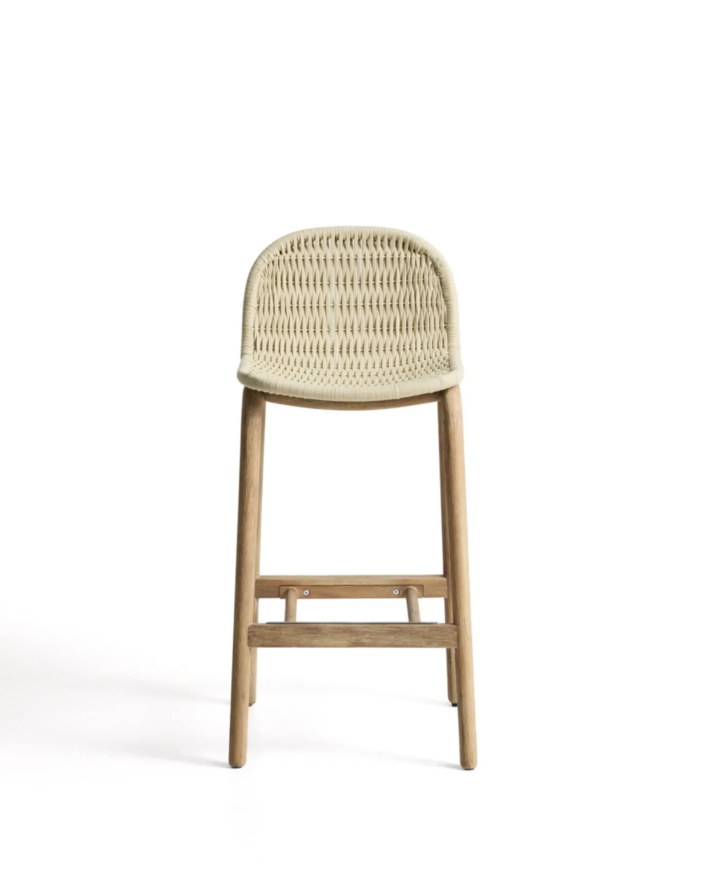 Kave Home Barkruk Alipa Acaciahout Beige
