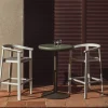 Kave Home Barkruk Erice Aluminium/Touw Beige