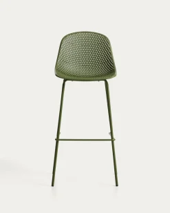 Kave Home Barkruk Quinby Outdoor Groen