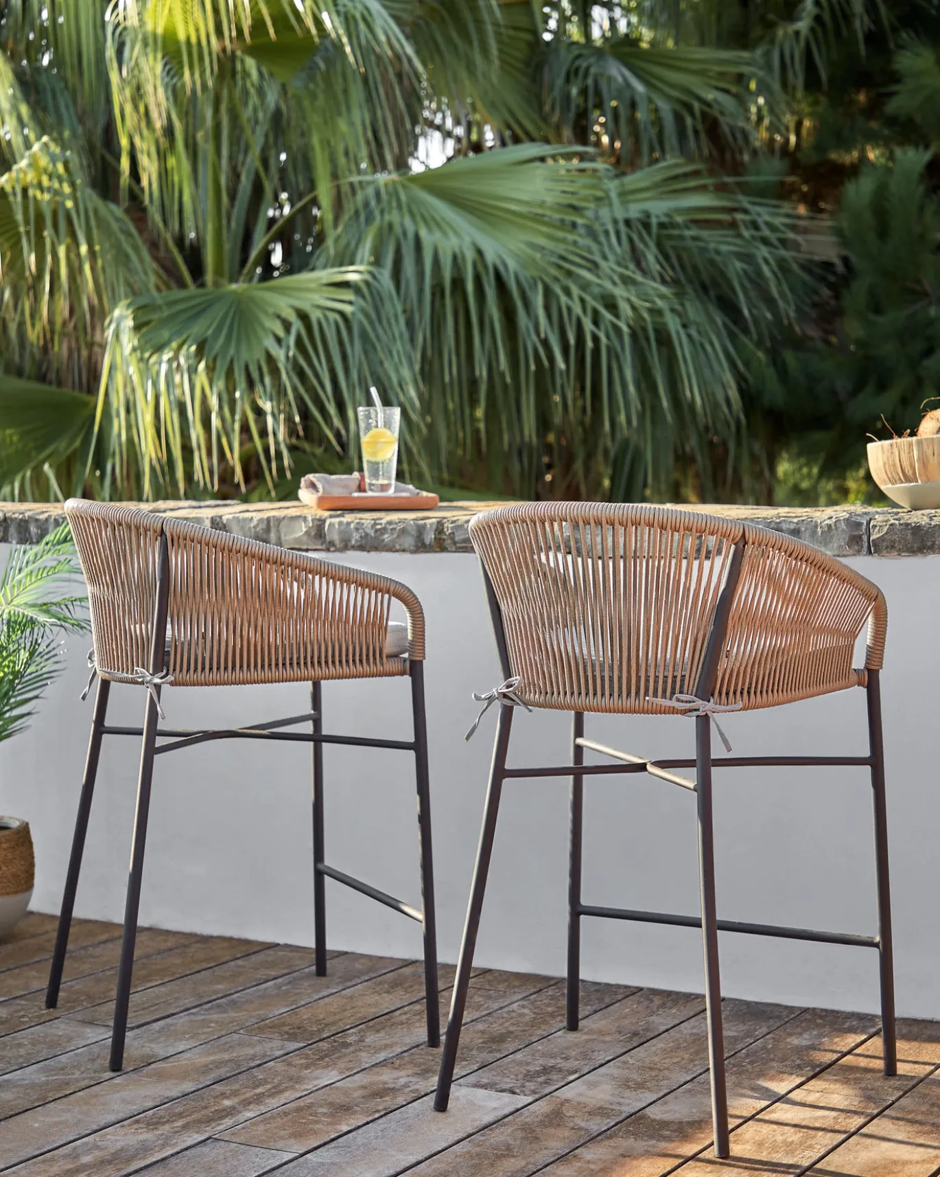 Kave Home Barkruk Yanet Beige